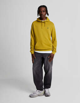 Lyle & Scott Men's Lyle And Scott Pullover Hoodie in Yellow Geel
