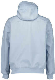 Lyle&scott mesh back softshell jacket jackets jk2200v - maat S Lichtblauw