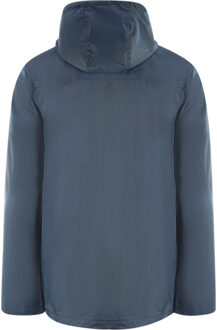 Lyle & Scott Micro Fleece Lined Navy Blue Jacket - maat Blauw