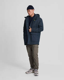 Lyle & Scott Microfleece Parka - Marineblauw Navy