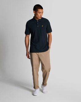 Lyle & Scott Milano Polo T-shirt - Donkerblauw Donker Marine