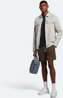 Lyle & Scott Milano trim T-shirt in Marine - maat Navy