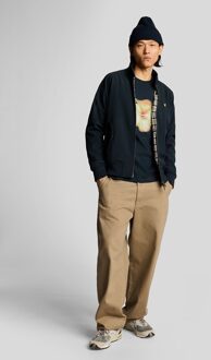 Lyle & Scott Motion Bloemige Graphic T-Shirt - Donkerblauw Donker Marine