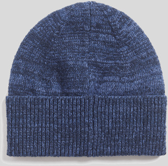 Lyle & Scott Multi Marl Beanie - Marineblauw Navy - One Size