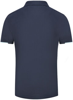 Lyle & Scott Navy Blue Andrew Polo Shirt - maat Blauw