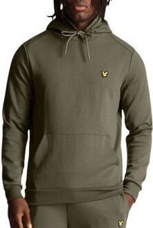 Lyle & Scott oth fly fleece trui groen heren