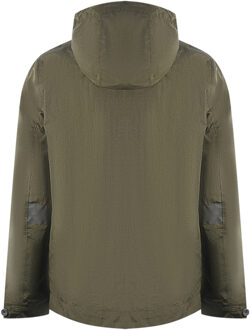 Lyle & Scott Plain Hooded Green Jacket - maat 2XL Groen