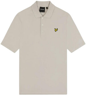 Lyle & Scott Plain Polo Heren beige