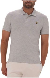 Lyle & Scott Plain Polo Heren grijs