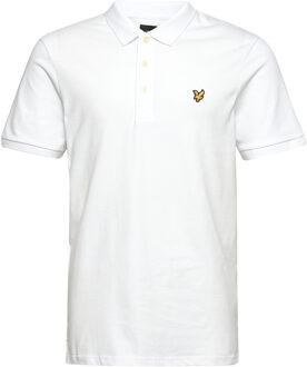 Lyle & Scott Plain Polo Heren wit