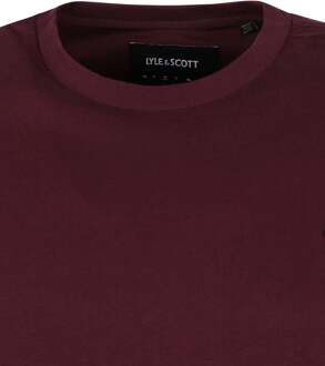 Lyle & Scott PLAIN T-SHIRT - ROOD