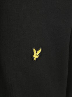 Lyle & Scott Plussize Sweat Half Zip Zwart Donkerblauw - 3XL,4XL,5XL,XXL