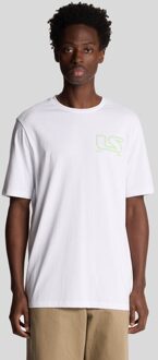 Lyle & Scott Polaroid Graphic T-shirt - Wit