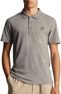 Lyle & Scott polo grijs - M