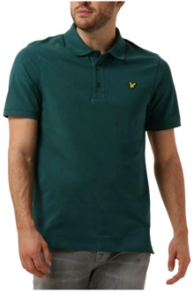 Lyle & Scott Polo Plain Donkergroen - L,M,S,XL