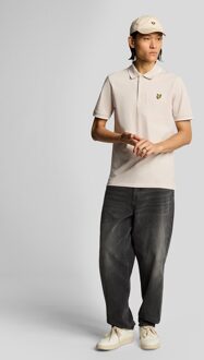 Lyle & Scott Polo Shirt met Tipped - Roze