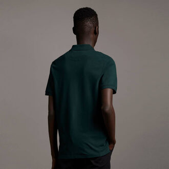 Lyle & Scott Polo SS Plain Polo Shirt Groen