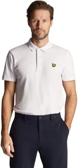 Lyle & Scott polo wit - XL