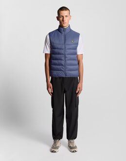 Lyle & Scott Puffer Gilet - Grijs - maat