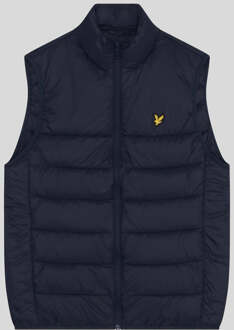 Lyle & Scott Puffer Gilet - Marineblauw Navy