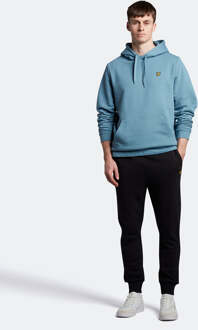 Lyle & Scott Pullover hoodie in Blauw