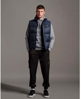 Lyle & Scott Pullover Hoodie in grijs