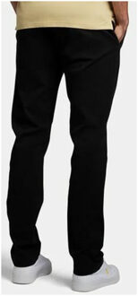 Lyle & Scott Reguliere Pasvorm Chino Broek Lm705 Zwart
