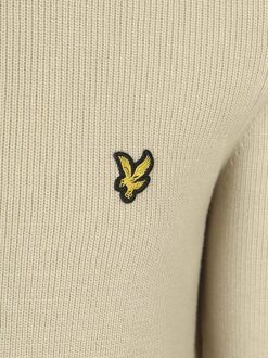 Lyle & Scott Rib Pullover Greige Grijs - L,M,XL,XXL