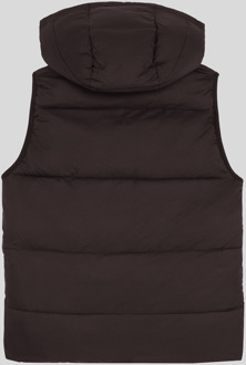 Lyle & Scott Ripstop gewatteerde bodywarmer voor jongens - zwart