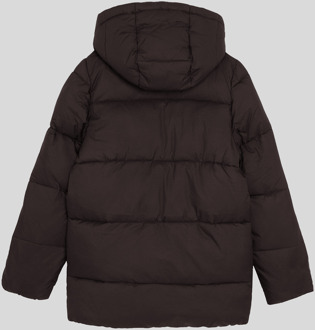 Lyle & Scott Ripstop gewatteerde gewatteerde jas voor jongens - zwart