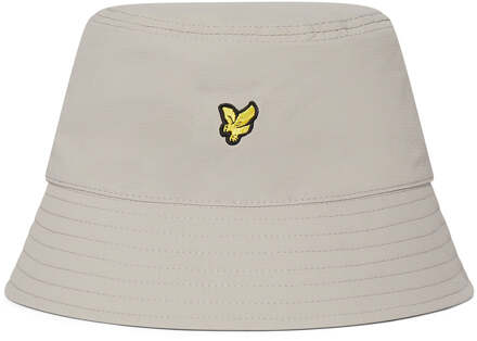 Lyle & Scott Ripstop omkeerbare emmerhoed in Grijs - One Size