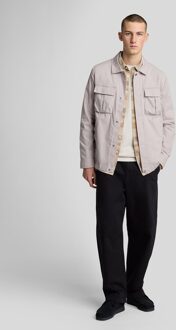 Lyle & Scott Ripstop Overshirt - Lichtgrijs