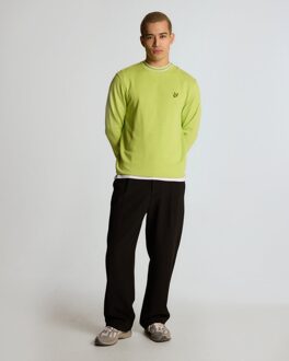 Lyle & Scott Rundhals Sweatshirt - Limoengroen