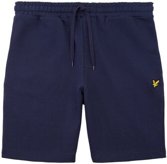 Lyle & Scott Shorts Sweat Short Blauw Navy