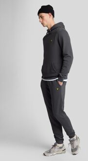 Lyle & Scott Slim Fit Katoenen Joggingbroek - Grijs