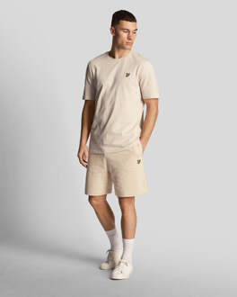 Lyle & Scott Slub Korte Broek Beige