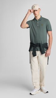 Lyle & Scott Slub Poloshirt - Groen
