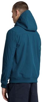 Lyle & Scott Softshell-jas met fleecevoering voor heren (Blauw)