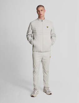 Lyle & Scott Sport Hybrid Dubbel Baffle Jacket Grijs