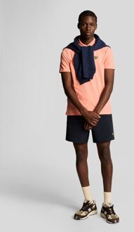 Lyle & Scott Sport Korte Mouwen Polo Shirt - Roze
