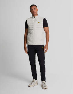 Lyle & Scott Sports Hybrid Double Baffle Gilet Grijs