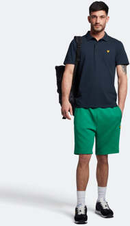 Lyle & Scott Sports poloshirt met korte mouwen in marineblauw - maat XS Navy