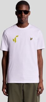 Lyle & Scott Stan Birch T-shirt - Wit