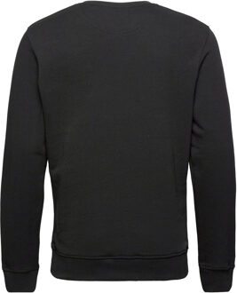 Lyle & Scott Stijlvolle zwarte print sweatshirt Lyle & Scott , Black , Heren - 2Xl,Xl