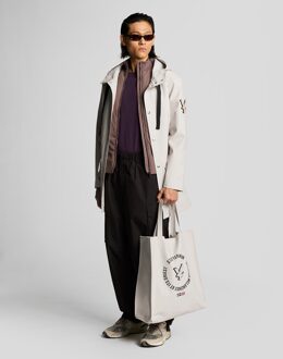 Lyle & Scott Stutterheim Stockholm Jas - Geel Geel/wit