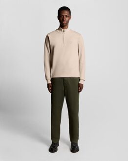 Lyle & Scott Superfine Katoenen 1/4 Rits Sweatshirt - Roze