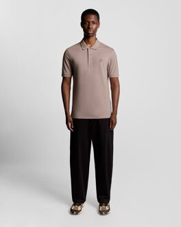 Lyle & Scott Superfine Katoenen Poloshirt - Grijs