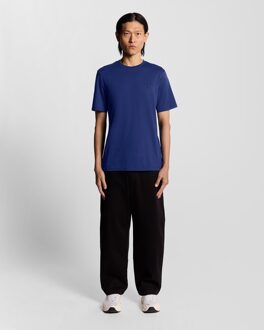 Lyle & Scott Superfine Katoenen T-shirt - Blauw