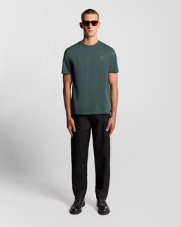 Lyle & Scott Superfine Katoenen T-shirt - Groen