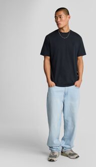 Lyle & Scott Superfine Katoenen T-shirt - Marineblauw Navy